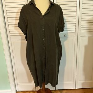 Eileen Fisher Linen Shirtdress NWT